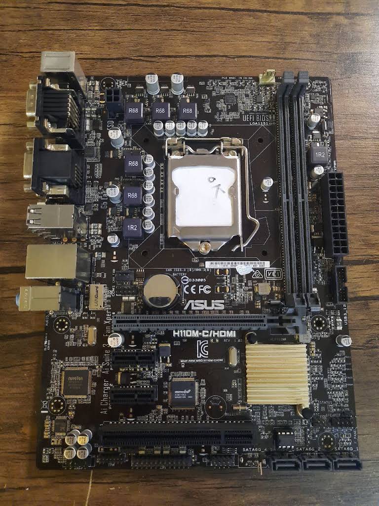مادربرد ایسوس مدل H110M-C DDR4 استوک