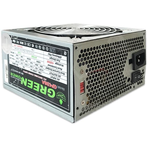 پاور کامپیوتر گرین مدل GP430A ظرفیت ۴۳۰ وات استوک